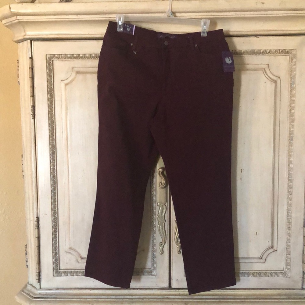Woman slimming soft touch jeans